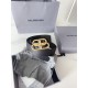 Replica di lusso Cintura Balenciaga BB con fibbia con logo BB 35mm Nero Imitazioni Cloni Cintura Balenciaga BB con fibbia con logo BB 35mm Nero firmate