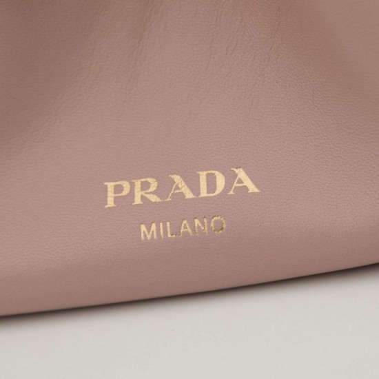 Replica di lusso Borsa Prada Dada piccola Nappa 1BG586 Rosa Imitazioni Cloni Borsa Prada Dada piccola Nappa 1BG586 Rosa firmate