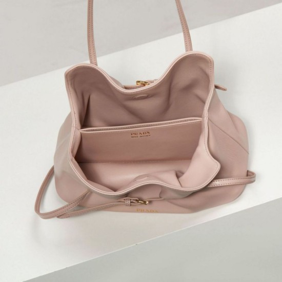 Replica di lusso Borsa Prada Dada piccola Nappa 1BG586 Rosa Imitazioni Cloni Borsa Prada Dada piccola Nappa 1BG586 Rosa firmate