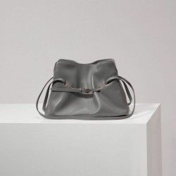 Replica Perfetta Borsa Prada Dada piccola Nappa 1BG586 Grigio firmate