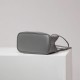 Replica Perfetta Borsa Prada Dada piccola Nappa 1BG586 Grigio firmate