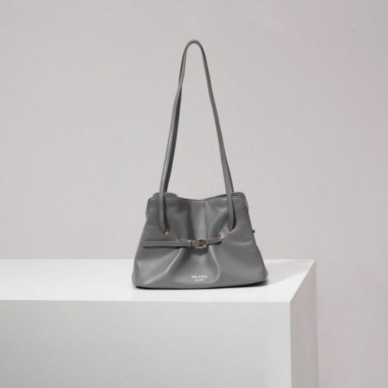 Replica Perfetta Borsa Prada Dada piccola Nappa 1BG586 Grigio firmate