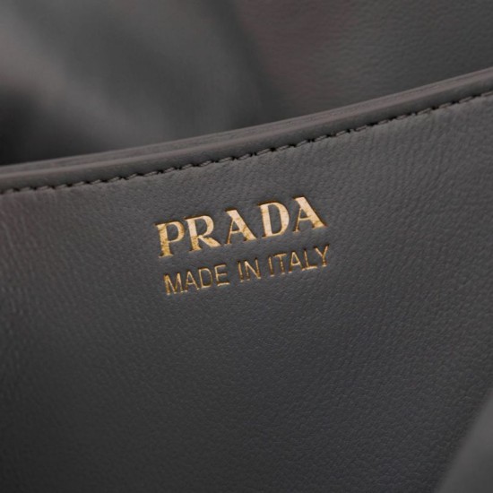 Replica Perfetta Borsa Prada Dada piccola Nappa 1BG586 Grigio firmate