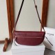 Replica di lusso Borse Celine Halfmoon piccola morbida Triomphe bordeaux Imitazioni Cloni Borse Replica Celine Halfmoon piccola morbida Triomphe bordeaux firmate