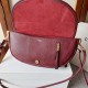 Replica di lusso Borse Celine Halfmoon piccola morbida Triomphe bordeaux Imitazioni Cloni Borse Replica Celine Halfmoon piccola morbida Triomphe bordeaux firmate