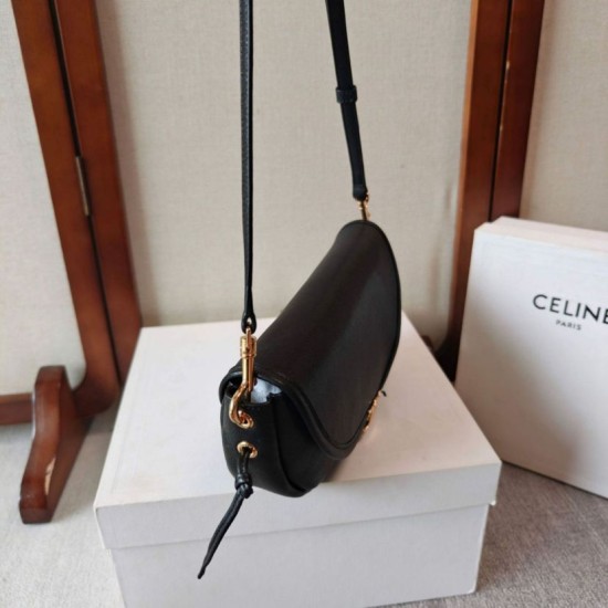 Replica di lusso Imitazioni borse griffate Celine Halfmoon piccola morbida Triomphe Nero Imitazioni Cloni Imitazioni borse griffate Celine Halfmoon piccola morbida Triomphe Nero firmate