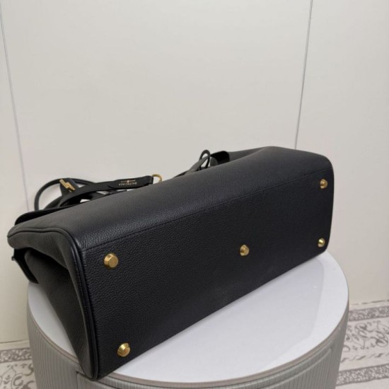 Replica di lusso Borsa tote Balenciaga Carrie Carry All Nero Imitazioni Cloni Borsa tote Balenciaga Carrie Carry All Nero firmate