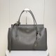 Replica di lusso Borse tote Balenciaga Carrie Carry All Grigia Imitazioni Cloni Borse Replica tote Balenciaga Carrie Carry All Grigia firmate