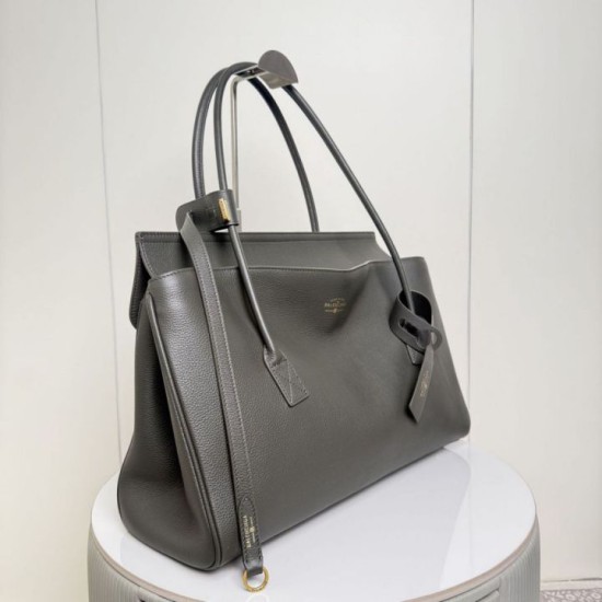Replica di lusso Borse tote Balenciaga Carrie Carry All Grigia Imitazioni Cloni Borse Replica tote Balenciaga Carrie Carry All Grigia firmate
