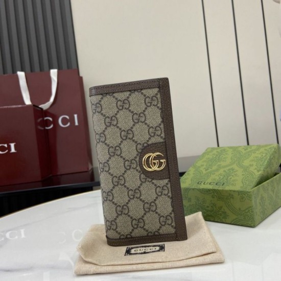 Replica di lusso Portafoglio continentale Gucci Ophidia 791746 Marrone Imitazioni Cloni Portafoglio continentale Gucci Ophidia 791746 Marrone firmate