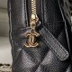 Replica di lusso Zaino Chanel Mini Classic trapuntato con logo CC AP3663 Nero Imitazioni Cloni Zaino Chanel Mini Classic trapuntato con logo CC AP3663 Nero firmate