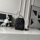 Replica di lusso Zaino Chanel Mini Classic trapuntato con logo CC AP3663 Nero Imitazioni Cloni Zaino Chanel Mini Classic trapuntato con logo CC AP3663 Nero firmate