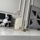 Replica di lusso Zaino Chanel Mini Classic trapuntato con logo CC AP3663 bianco Imitazioni Cloni Zaino Chanel Mini Classic trapuntato con logo CC AP3663 bianco firmate