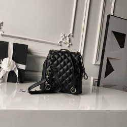 Zaino Chanel Duma piccolo 21cm nero Zaino Chanel Duma piccolo 21cm nero