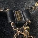 Replica di lusso Zaino Chanel Duma piccolo 21cm nero Imitazioni Cloni Zaino Chanel Duma piccolo 21cm nero firmate