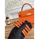 Replica di lusso Borse Hermes Mini Kelly II Sellier Epsom Rosa Imitazioni Cloni Borse Replica Hermes Mini Kelly II Sellier Epsom Rosa firmate