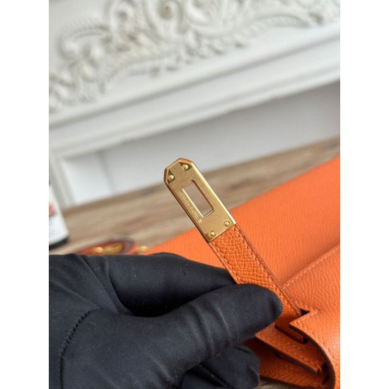 Replica di lusso Borse Hermes Mini Kelly II Sellier Epsom Rosa Imitazioni Cloni Borse Replica Hermes Mini Kelly II Sellier Epsom Rosa firmate