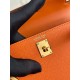 Replica di lusso Borse Hermes Mini Kelly II Sellier Epsom Rosa Imitazioni Cloni Borse Replica Hermes Mini Kelly II Sellier Epsom Rosa firmate