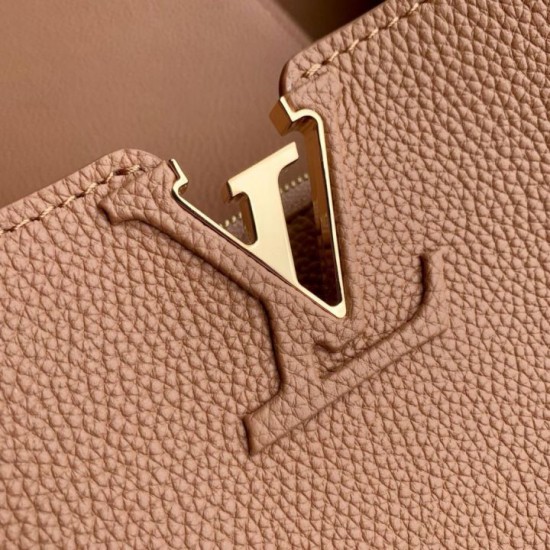 Cloni Borse Replica Louis Vuitton Capucines MM M26259 Marrone firmate