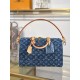 Replica di lusso Borsa Louis Vuitton Speedy Soft 30 Monogram Denim M14430 Blu Imitazioni Cloni Borsa Louis Vuitton Speedy Soft 30 Monogram Denim M14430 Blu firmate