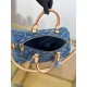 Replica di lusso Borsa Louis Vuitton Speedy Soft 30 Monogram Denim M14430 Blu Imitazioni Cloni Borsa Louis Vuitton Speedy Soft 30 Monogram Denim M14430 Blu firmate