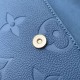 Replica di lusso Borse Portafoglio Louis Vuitton con catena Ivy M27755 Blu Imitazioni Replica Borse Portafoglio Louis Vuitton con catena Ivy M27755 Blu firmate