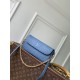 Replica di lusso Borse Portafoglio Louis Vuitton con catena Ivy M27755 Blu Imitazioni Replica Borse Portafoglio Louis Vuitton con catena Ivy M27755 Blu firmate