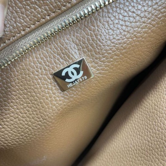 Replica di lusso Borsa shopping grande Chanel 26S Jennie AS6289 marrone Imitazioni Cloni Borsa shopping grande Chanel 26S Jennie AS6289 marrone firmate