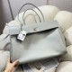 Cloni Borsa shopping grande Chanel 26S Jennie AS6289 Azzurro firmate