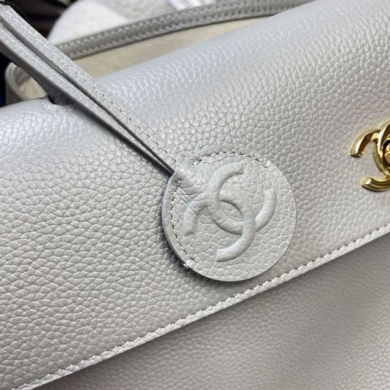 Cloni Borsa shopping grande Chanel 26S Jennie AS6289 Azzurro firmate
