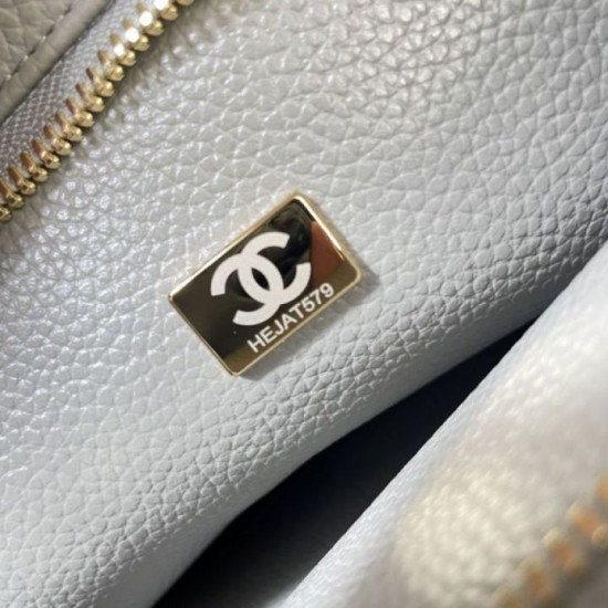 Cloni Borsa shopping grande Chanel 26S Jennie AS6289 Azzurro firmate