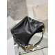Replica di lusso Borsa a tracolla YSL Saint Laurent Hortense Hobo nera Imitazioni Cloni Borsa a tracolla YSL Saint Laurent Hortense Hobo nera firmate