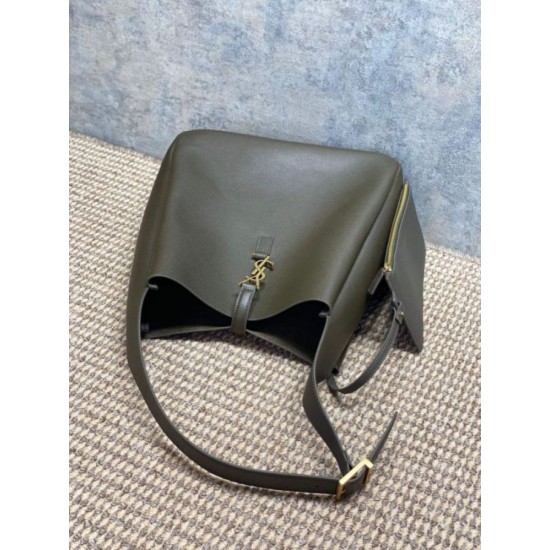 Replica di lusso Imitazioni borse griffate Hobo Grande YSL Saint Laurent Le 5 à 7 morbida muschio chiaro Imitazioni Cloni Imitazioni borse griffate Hobo Grande YSL Saint Laurent Le 5 à 7 morbida muschio chiaro firmate