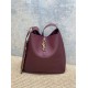 Replica Perfetta Borsa Hobo Grande YSL Saint Laurent Le 5 &agrave; 7 morbida Borgogna firmate
