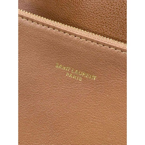 Replica di lusso Borsa Hobo Grande YSL Saint Laurent Le 5 à 7 morbida marrone Imitazioni Cloni Borsa Hobo Grande YSL Saint Laurent Le 5 à 7 morbida marrone firmate