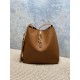 Replica di lusso Borsa Hobo Grande YSL Saint Laurent Le 5 à 7 morbida marrone Imitazioni Cloni Borsa Hobo Grande YSL Saint Laurent Le 5 à 7 morbida marrone firmate