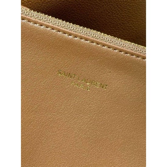 Replica di lusso Borse Imitazioni a tracolla piccola morbida Hobo YSL Saint Laurent Le 5 À 7 morbida marrone Imitazioni Cloni Borse Imitazioni a tracolla piccola morbida Hobo YSL Saint Laurent Le 5 À 7 morbida marrone firmate