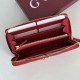 Replica di lusso Portafoglio Gucci GG Marmont trapuntato con cerniera 443123 Rosso Imitazioni Cloni Portafoglio Gucci GG Marmont trapuntato con cerniera 443123 Rosso firmate