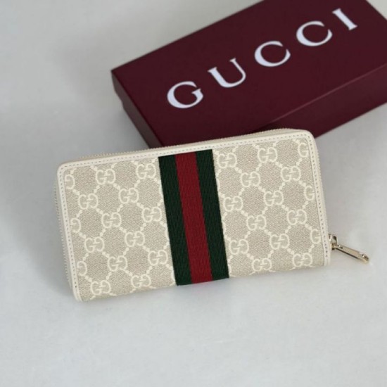 Replica di lusso Pari imitazione Portafoglio Gucci Ophidia GG Supreme con cerniera 838484 beige Imitazioni Cloni Pari replica imitazione Portafoglio Gucci Ophidia GG Supreme con cerniera 838484 beige firmate