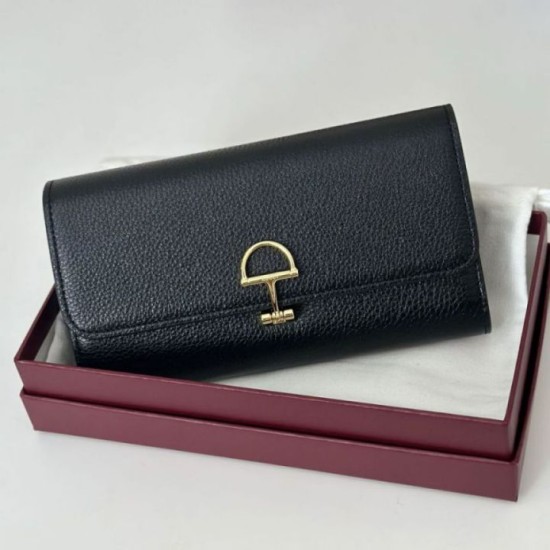 Replica di lusso di alta qualità Portafoglio continentale Gucci Softbit 828147 Nero Imitazioni Cloni di alta qualità Portafoglio continentale Gucci Softbit 828147 Nero firmate