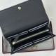 Replica di lusso di alta qualità Portafoglio continentale Gucci Softbit 828147 Nero Imitazioni Cloni di alta qualità Portafoglio continentale Gucci Softbit 828147 Nero firmate