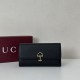 Replica di lusso di alta qualità Portafoglio continentale Gucci Softbit 828147 Nero Imitazioni Cloni di alta qualità Portafoglio continentale Gucci Softbit 828147 Nero firmate