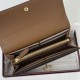 Replica di lusso Portafoglio continentale Gucci Softbit 828147 Marrone Imitazioni Cloni Portafoglio continentale Gucci Softbit 828147 Marrone firmate