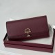 Cloni Alta gamma replica Portafoglio continentale Gucci Softbit 828147 Borgogna firmate
