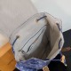 Replica di lusso Zaino LV Christopher MM M27554 Monogram Heritage denim Blu Imitazioni Cloni Zaino LV Christopher MM M27554 Monogram Heritage denim Blu firmate