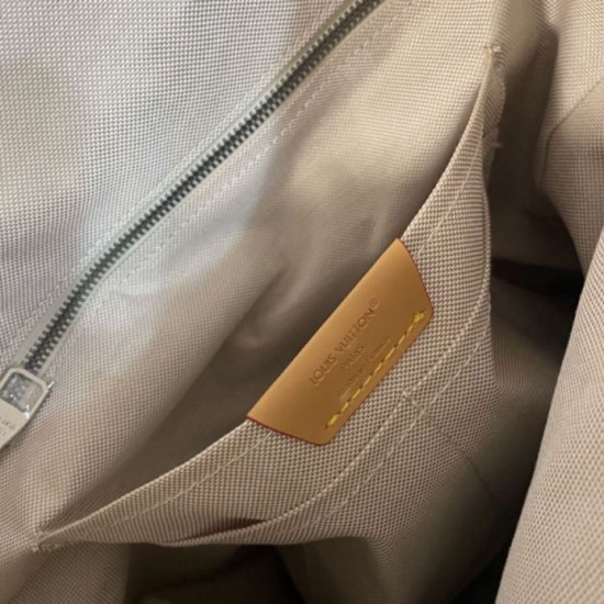 Replica di lusso Zaino LV Christopher MM M27554 Monogram Heritage denim Blu Imitazioni Cloni Zaino LV Christopher MM M27554 Monogram Heritage denim Blu firmate