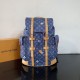 Replica di lusso Zaino LV Christopher MM M27554 Monogram Heritage denim Blu Imitazioni Cloni Zaino LV Christopher MM M27554 Monogram Heritage denim Blu firmate