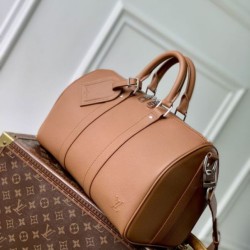 Replica di lusso Borsa 1:1 Louis Vuitton Keepall Bandoulière 35 M25980 Marrone Imitazioni Cloni Borsa Replica Louis Vuitton Keepall Bandoulière 35 M25980 Marrone firmate