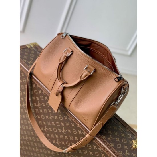 Replica di lusso Borsa 1:1 Louis Vuitton Keepall Bandoulière 35 M25980 Marrone Imitazioni Cloni Borsa Replica Louis Vuitton Keepall Bandoulière 35 M25980 Marrone firmate