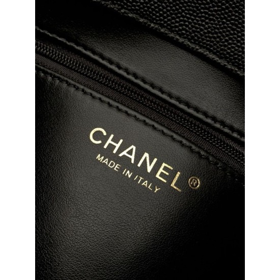 Replica di lusso Borsa a tracolla Chanel 26P Preppy Coco AP6130 nera Imitazioni Cloni Borsa a tracolla Chanel 26P Preppy Coco AP6130 nera firmate